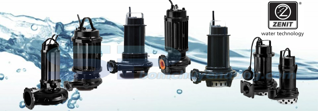 Tổng quan về máy bơm chìm nước thải zenit